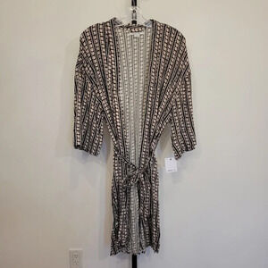 O'Neill Womens Floral Kimono Robe Cardigan Size  S NWT